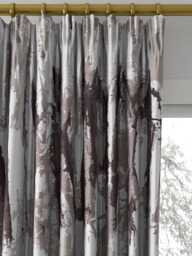 Harlequin Takara Made to Measure Curtains or Roman Blind, Steel/Chalk - thumbnail 2
