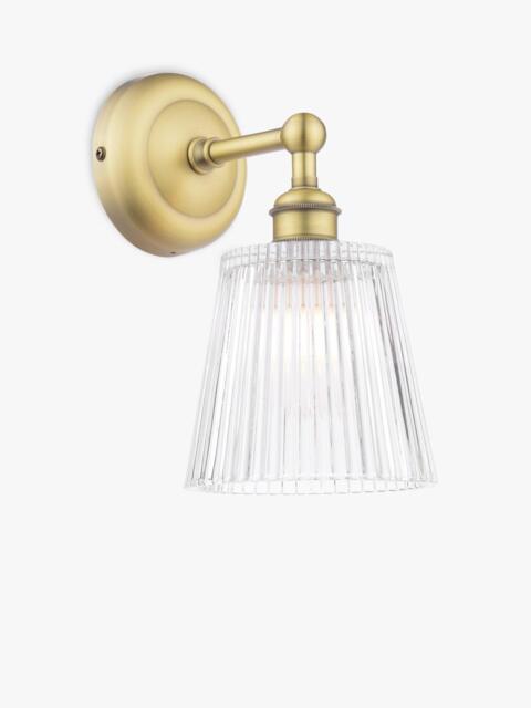 Laura Ashley Callaghan Wall Light, Metallic Brass - image 1