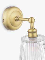 Laura Ashley Callaghan Wall Light, Metallic Brass - thumbnail 5