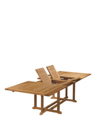 Barlow Tyrie Arundel Extending Wooden Garden Dining Table, 286cm, Teak