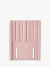 John Lewis Belgravia Winged Full Depth Upholstered Headboard, Single