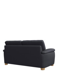 John Lewis Camden Medium 2 Seater Leather Sofa, Light Leg - thumbnail 4