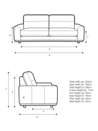 G Plan Vintage The Seventy One Large 3 Seater Sofa - thumbnail 2
