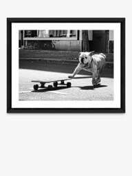 Brookpace Lascelles 'Park Life' Framed Photographic Print, 45 x 55cm, Black/White - thumbnail 1