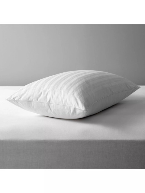 John Lewis Natural Collection Goose Feather & Down Square Pillow, Medium - image 1