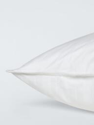John Lewis Natural Collection Goose Feather & Down Square Pillow, Medium - thumbnail 2