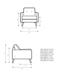 G Plan Vintage The Sixty Five Armchair - thumbnail 2