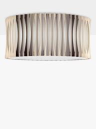 Där Netra 3 Light Flush Ceiling Light, Satin Bronze - thumbnail 3