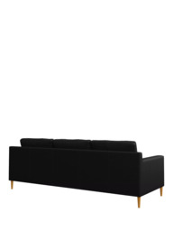 John Lewis Draper II Grand 4 Seater Leather Sofa, Light Leg - thumbnail 4