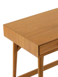 west elm Mid-Century Wood Mini Desk, Acorn - thumbnail 6