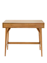 west elm Mid-Century Wood Mini Desk, Acorn - thumbnail 4