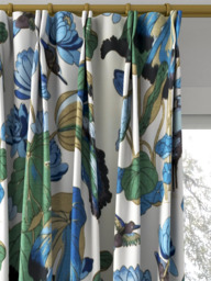 GP & J Baker Nympheus Made to Measure Curtains or Roman Blind, Aqua/Teal - thumbnail 4