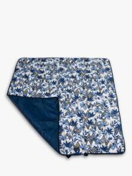 Sara Miller Anniversary Large Picnic Rug, Blue - thumbnail 3
