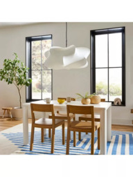 west elm Cirrus Pendant Ceiling Light, White - thumbnail 4