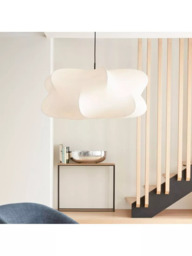 west elm Cirrus Pendant Ceiling Light, White - thumbnail 6