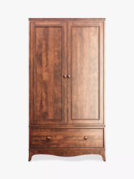 Laura Ashley Broughton Double Wardrobe, Dark Brown - thumbnail 3