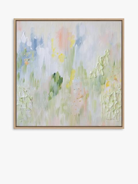 John Lewis Mercedes Lopez Charro 'Spring Treats' Framed Canvas Print, 84 x 84cm, Green/Multi - image 1