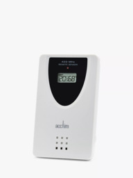 Acctim Ermir LCD Digital Weather Station Clock, Grey - thumbnail 2