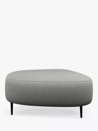 John Lewis Lozenge Footstool, Metal Leg - thumbnail 5