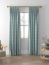 Prestigious Textiles Destiny Made to Measure Curtains or Roman Blind, Teal - thumbnail 5