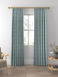 Prestigious Textiles Destiny Made to Measure Curtains or Roman Blind, Teal - thumbnail 3