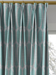 Prestigious Textiles Destiny Made to Measure Curtains or Roman Blind, Teal - thumbnail 4