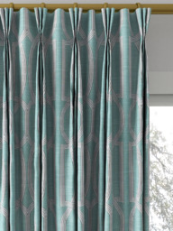 Prestigious Textiles Destiny Made to Measure Curtains or Roman Blind, Teal - thumbnail 6