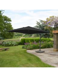 Pacific Premium Challenger T2 Rectangular Free-Arm Tilt Parasol & Base with Cover, 3.5 x 2.6m - thumbnail 3