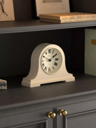 Newgate Clocks Broadway Roman Numeral Mantel Clock, Vanilla Cream - thumbnail 4