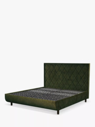 TEMPUR® Arc™ Static Disc Quilted Upholstered Bed Frame, Super King Size - thumbnail 2