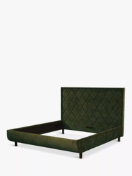 TEMPUR® Arc™ Static Disc Quilted Upholstered Bed Frame, Super King Size - thumbnail 1