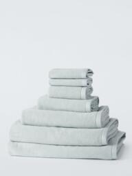 John Lewis Pure Cotton Spa Towels - thumbnail 1