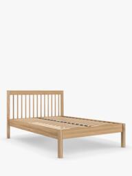 John Lewis Spindle Bed Frame, King Size, Oak - thumbnail 1