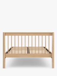 John Lewis Spindle Bed Frame, King Size, Oak - thumbnail 2