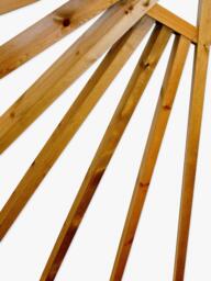 Breeze House Oasis Classic Cape Reed Thatch Roof Circular Gazebo, FSC-Certified (Scandinavian Redwood) - thumbnail 5