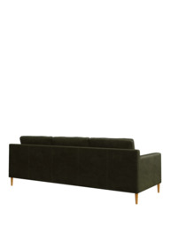 John Lewis Draper II Grand 4 Seater Leather Sofa, Light Leg - thumbnail 4