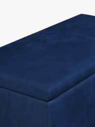 John Lewis Emily Upholstered Ottoman Storage Box - thumbnail 5