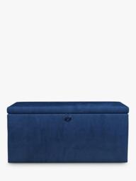 John Lewis Emily Upholstered Ottoman Storage Box - thumbnail 3