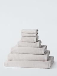 John Lewis Pure Cotton Spa Towels - thumbnail 1
