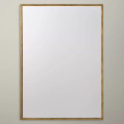 John Lewis Ivey Rectangular Wall Mirror, 101 x 76cm - thumbnail 1