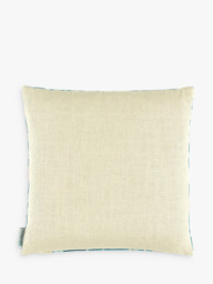 Morris & Co. Velvet Fruit Cushion, Indigo / Slate - thumbnail 2