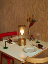 tala The Muse 2.0 Portable Rechargeable Outdoor Table Lamp, Solid Brass - thumbnail 5