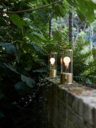 tala The Muse 2.0 Portable Rechargeable Outdoor Table Lamp, Solid Brass - thumbnail 2