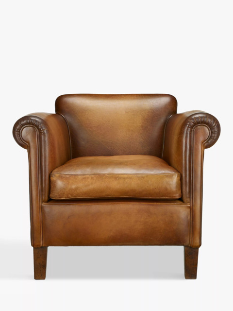 John Lewis Camford Leather Armchair, Buffalo Antique - image 1
