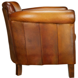 John Lewis Camford Leather Armchair, Buffalo Antique - thumbnail 4