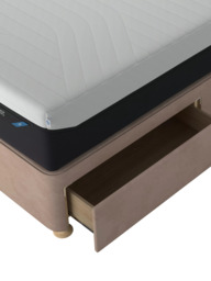 TEMPUR® Suffolk Adjustable Disc Continental 4 Drawer Divan Base, King Size - thumbnail 6
