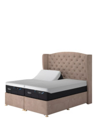 TEMPUR® Suffolk Adjustable Disc Continental 4 Drawer Divan Base, King Size