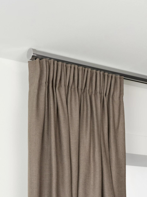 John Lewis Made to Order Select Gliding Curtain Pole with Stud Finial, Ceiling Fix, Dia.30mm - image 1