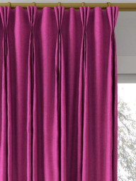 Designers Guild Madrid Made to Measure Curtains or Roman Blind, Magenta - thumbnail 6
