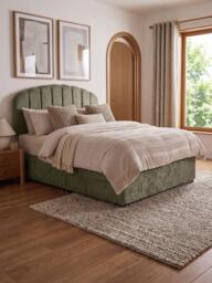 Silentnight Non-Sprung 2 Drawer Upholstered Divan Base, King Size - thumbnail 6